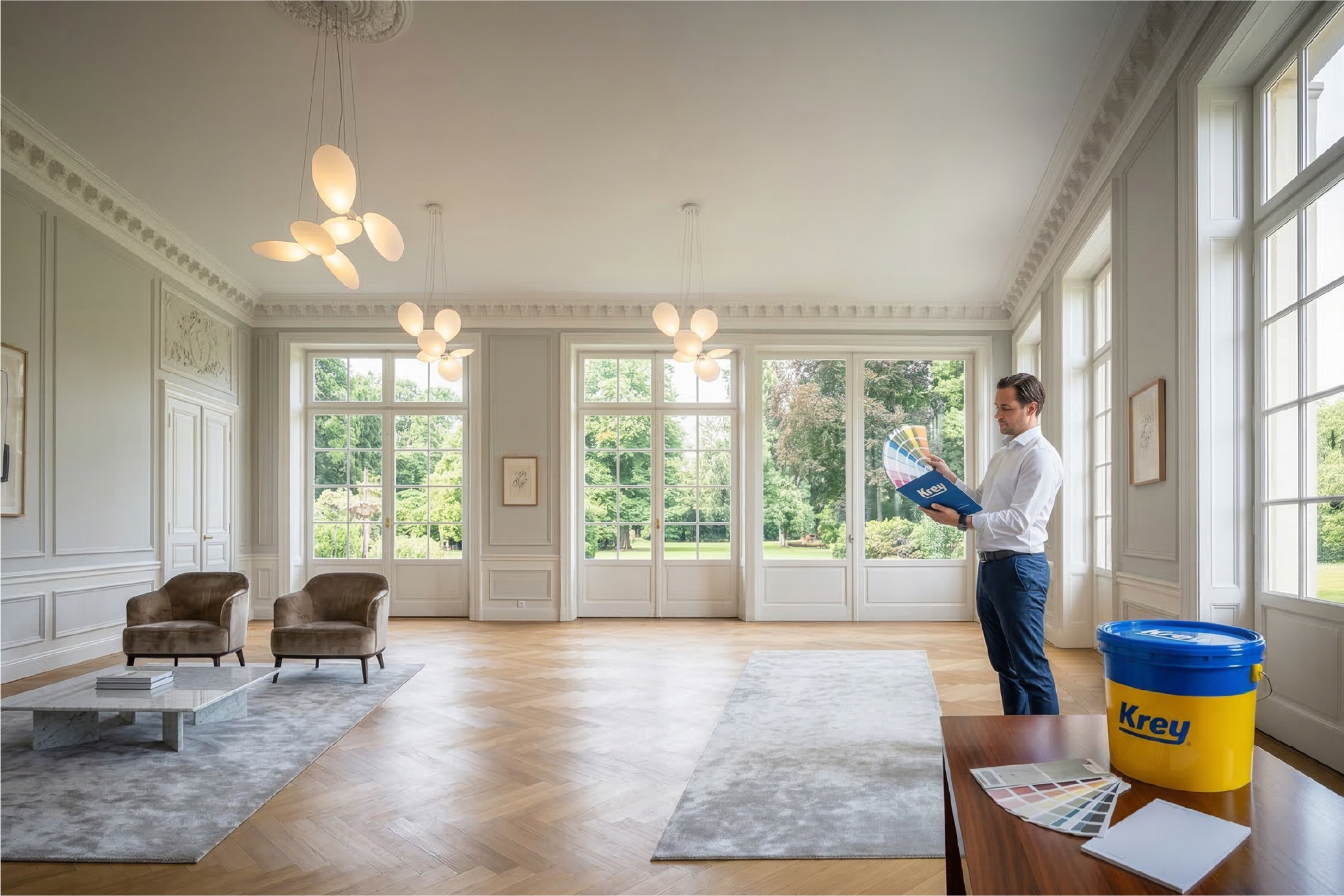 Tư vấn lựa chọn màu sắc theo không gian